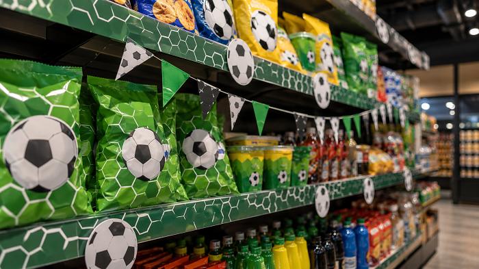 El fútbol mueve las góndolas